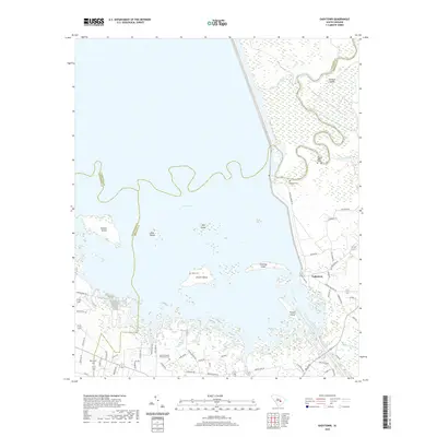 2020 Map of Eadytown, 2020 Print