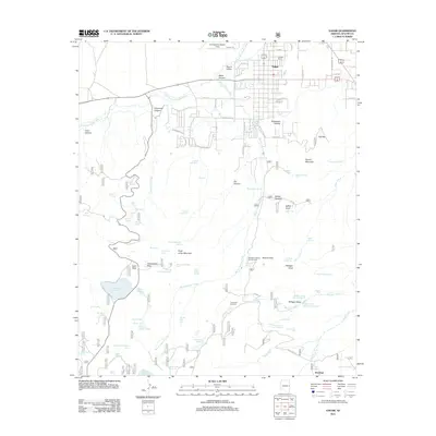 2011 Map of Eagar, 2011 Print