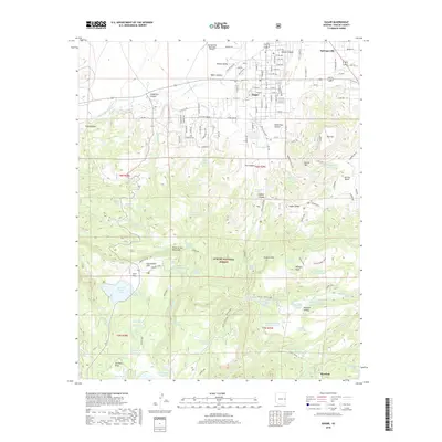 2018 Map of Eagar, 2018 Print