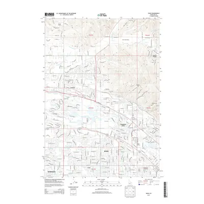 2013 Map of Eagle, 2013 Print