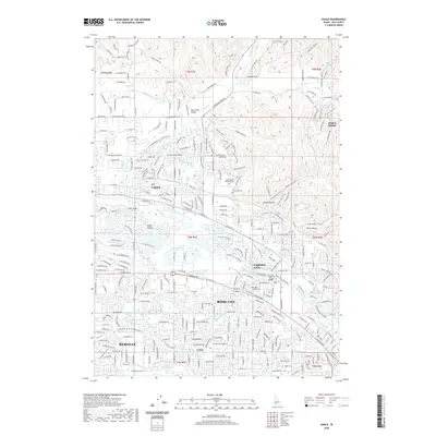 2020 Map of Eagle, 2020 Print