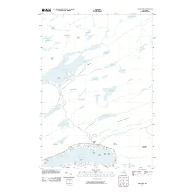 2010 Map of Eagle Bay, 2010 Print