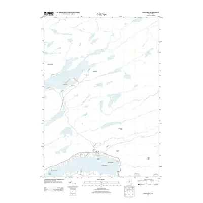 2013 Map of Eagle Bay, 2013 Print