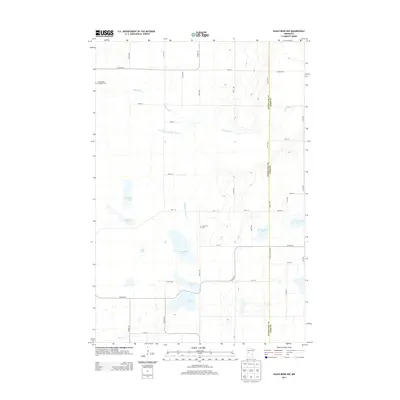 2013 Map of Eagle Bend NW, 2013 Print