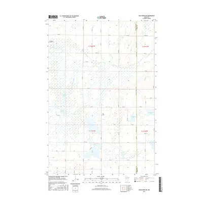 2016 Map of Eagle Bend NW, 2016 Print