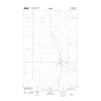 2013 Map of Eagle Bend, 2013 Print