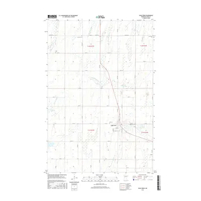 2016 Map of Eagle Bend, 2016 Print