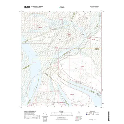 2018 Map of Eagle Bend, 2018 Print