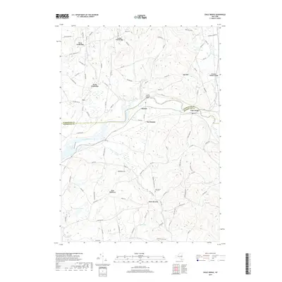 2019 Map of Eagle Bridge, 2019 Print