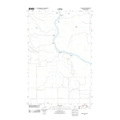 2011 Map of Eagle Buttes, 2011 Print