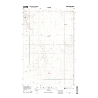 2014 Map of Eagle Buttes SW, 2014 Print