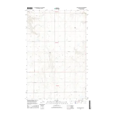 2017 Map of Eagle Buttes SW, 2017 Print