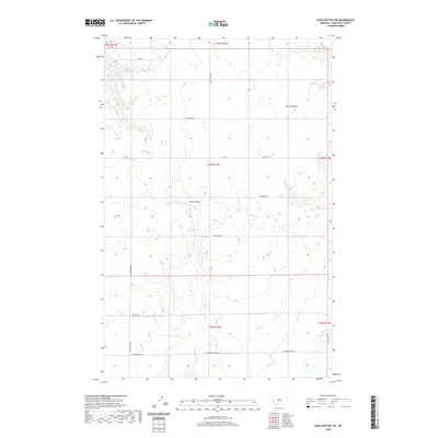 2020 Map of Eagle Buttes SW, 2020 Print