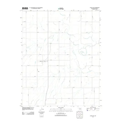 2012 Map of Eagle City, 2012 Print