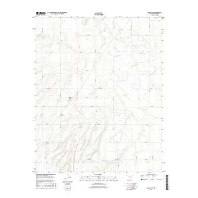 2016 Map of Eagle City, 2016 Print