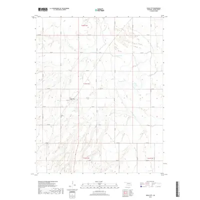 2018 Map of Eagle City, 2018 Print