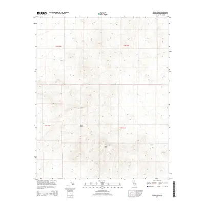 2015 Map of Eagle Crags, 2015 Print