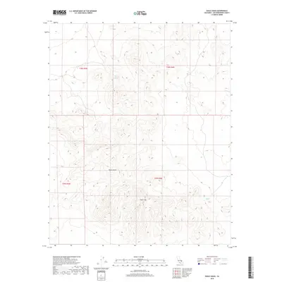 2018 Map of Eagle Crags, 2018 Print