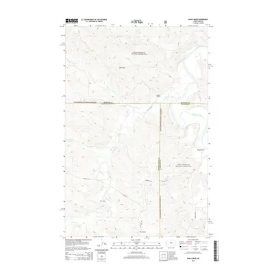 2014 Map of Eagle Draw, 2014 Print