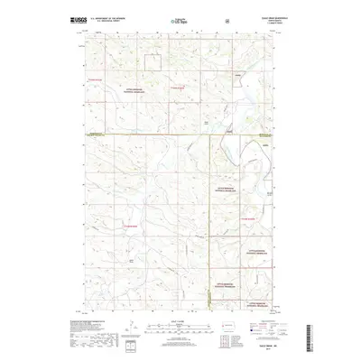 2017 Map of Eagle Draw, 2017 Print