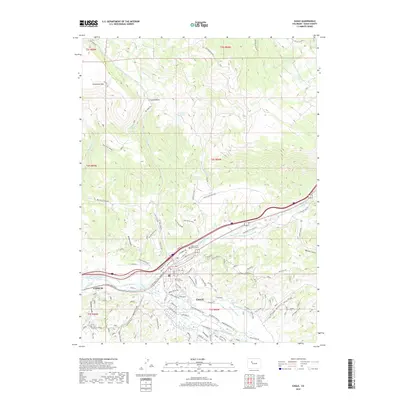 2019 Map of Eagle, 2019 Print