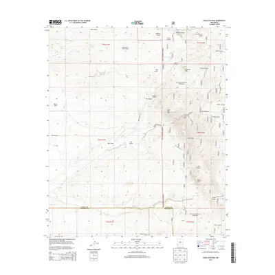2013 Map of Eagle Eye Peak, 2013 Print