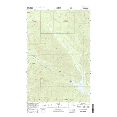 2017 Map of Eagle Gorge, 2017 Print