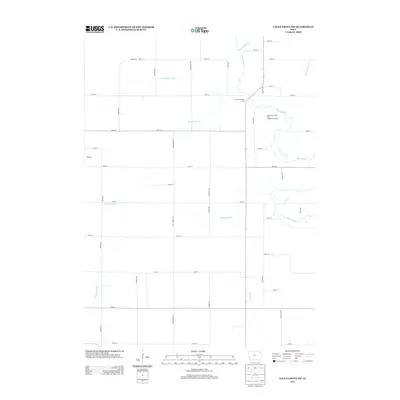 2013 Map of Eagle Grove SW, 2013 Print