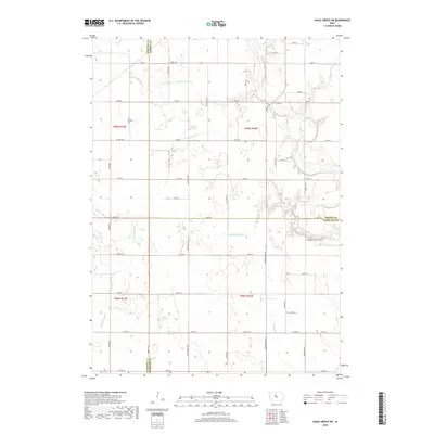 2018 Map of Eagle Grove SW, 2018 Print