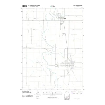 2010 Map of Eagle Grove, 2010 Print