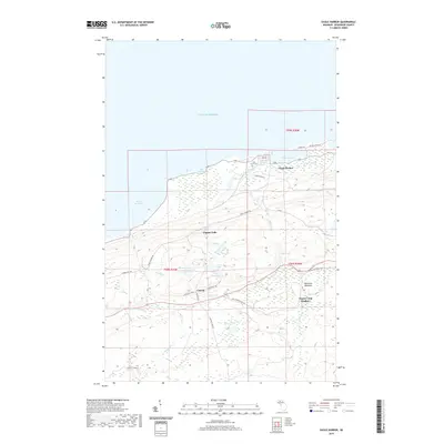 2019 Map of Eagle Harbor, 2019 Print