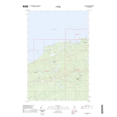 2023 Map of Eagle Harbor, 2023 Print