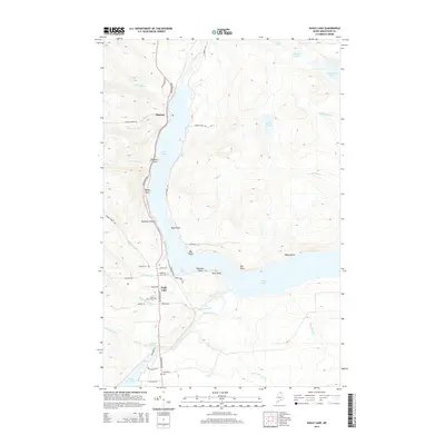2014 Map of Eagle Lake, 2014 Print