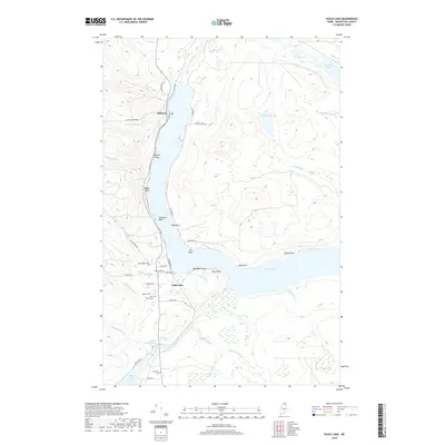 2018 Map of Eagle Lake, 2018 Print