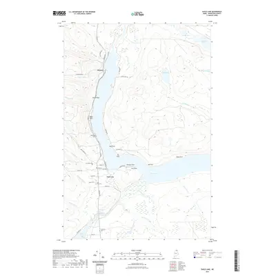 2021 Map of Eagle Lake, 2021 Print