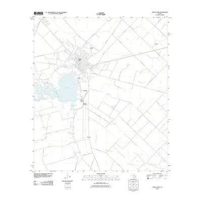 2010 Map of Eagle Lake, 2010 Print