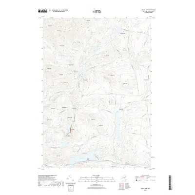 2019 Map of Eagle Lake, 2019 Print