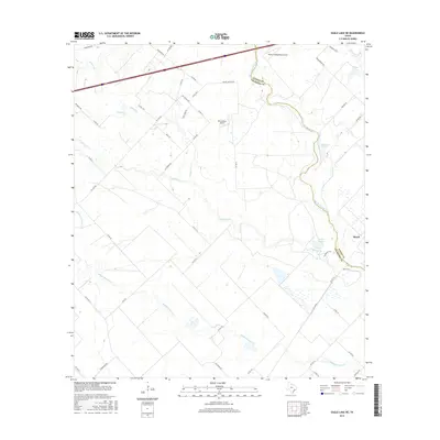 2016 Map of Eagle Lake NE, 2016 Print