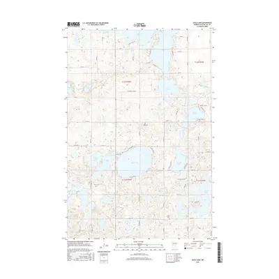 2016 Map of Eagle Lake, 2016 Print