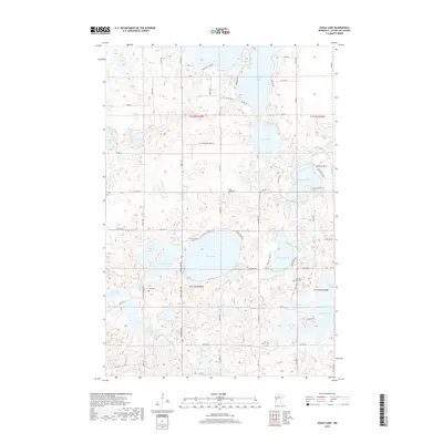 2019 Map of Eagle Lake, 2019 Print