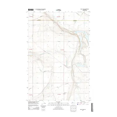 2013 Map of Eagle Lakes, 2013 Print