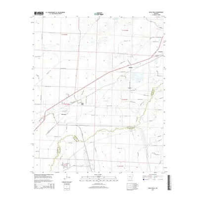 2014 Map of Eagle Mills, 2014 Print