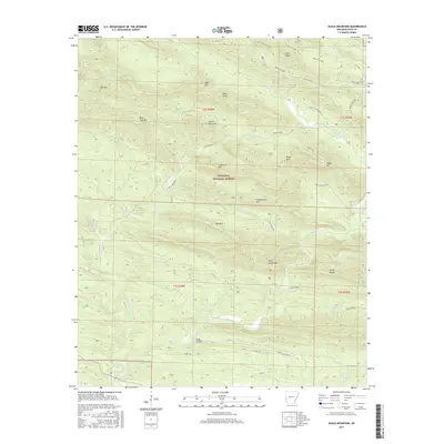 2017 Map of Eagle Mountain, 2017 Print