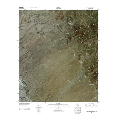 2012 Map of Eagle Mountains NW, 2012 Print