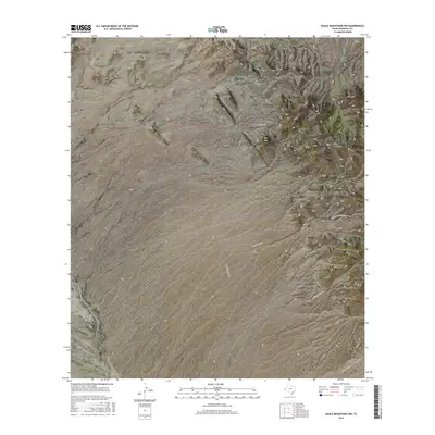 2016 Map of Eagle Mountains NW, 2016 Print