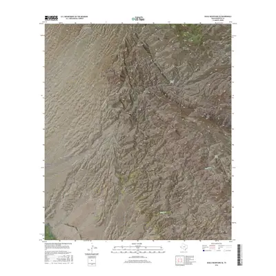 2016 Map of Eagle Mountains SE, 2016 Print