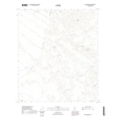 2019 Map of Eagle Mountains SE, 2019 Print