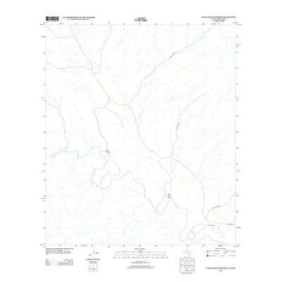 2012 Map of Eagle Mountains SW, 2012 Print