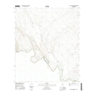 2016 Map of Eagle Mountains SW, 2016 Print