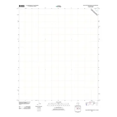2010 Map of Eagle Mountains SW OE S, 2010 Print